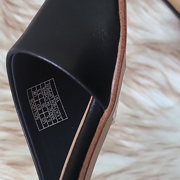 NIB Soludos Milan Mule Leather size 5.5 - Picture 7 of 8